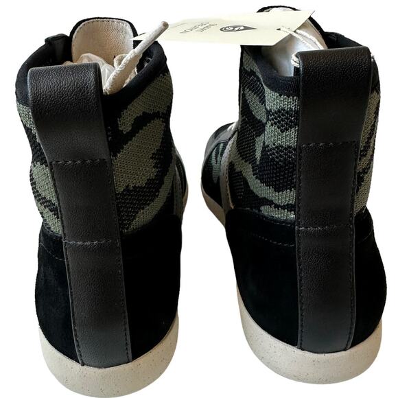 Sanctuary Sneakers Major Camouflage Smart Creation Green Black Women's Size 7.5M - Picture 8 of 12
